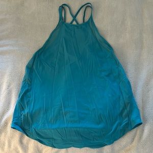 Blue Lululemon Tank